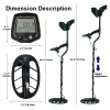 Detector T002 Metal, Gold, Silver and Aluminum Detector for copper coins, ancient coins, handheld outdoor gold, high precision Application Scenario